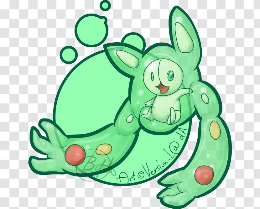 Reuniclus Duosion Art Solosis - Green - Flowering Plant Transparent PNG