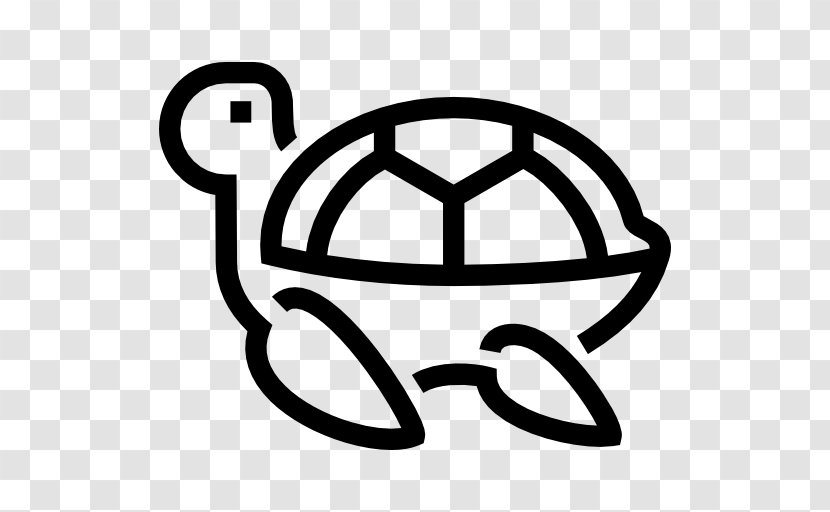 Turtle Pet - Black And White - Amphibian Transparent PNG