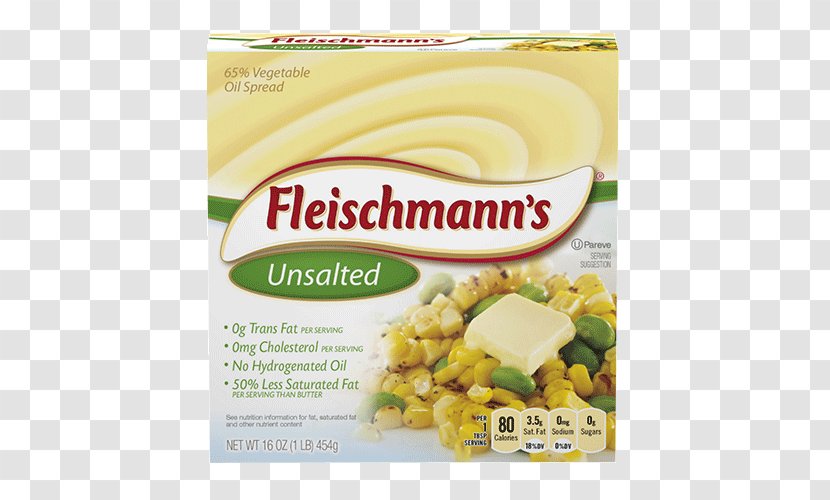Kosher Foods Fleischmann's Yeast Spread Margarine Unsalted Butter - Flavor Transparent PNG
