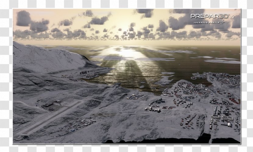 Microsoft Flight Simulator X Nuuk Airport Lockheed Martin Prepar3D 2004: A Century Of X-Plane - Aerosoft Gmbh - World Scenery Transparent PNG