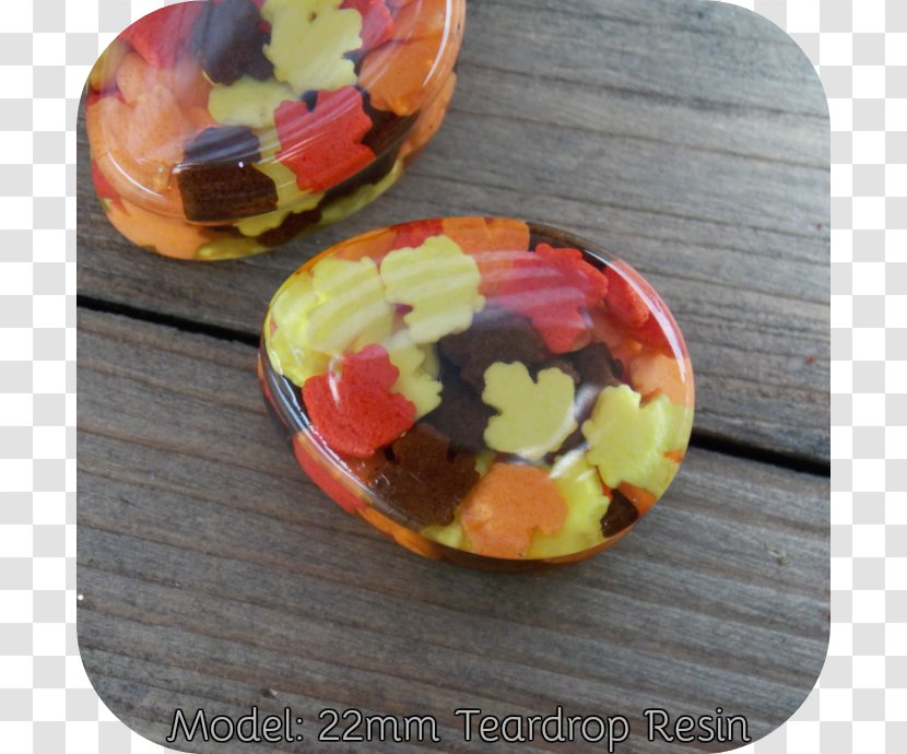 Earplug Orange Green - Gemstone Transparent PNG