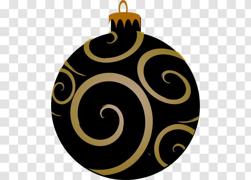 Christmas Ornament Clip Art Day Decoration Tree - Holiday - Shiny Gold Wreaths Transparent PNG
