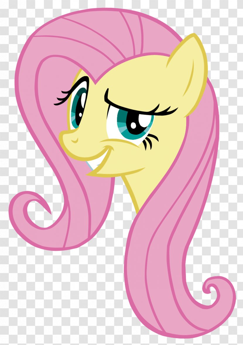 Fluttershy Pinkie Pie Rarity Rainbow Dash Pony - Flower - Petals Fluttered In Front Transparent PNG