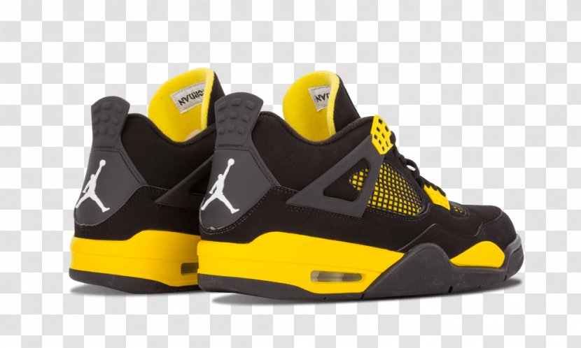 Jumpman Nike Free Air Jordan Sneakers Max - Yellow Transparent PNG