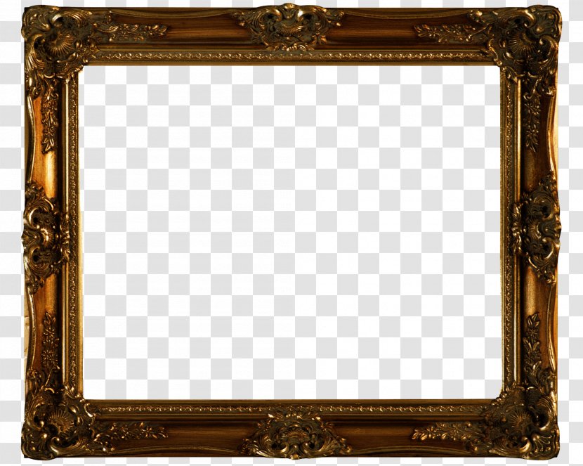 Picture Frames Art Painting Wood - Mirror - Borderline Transparent PNG