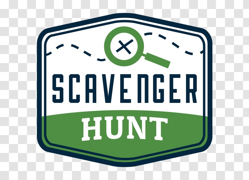 Scavenger Hunt Logo Clip Art - Signage - Text Transparent PNG