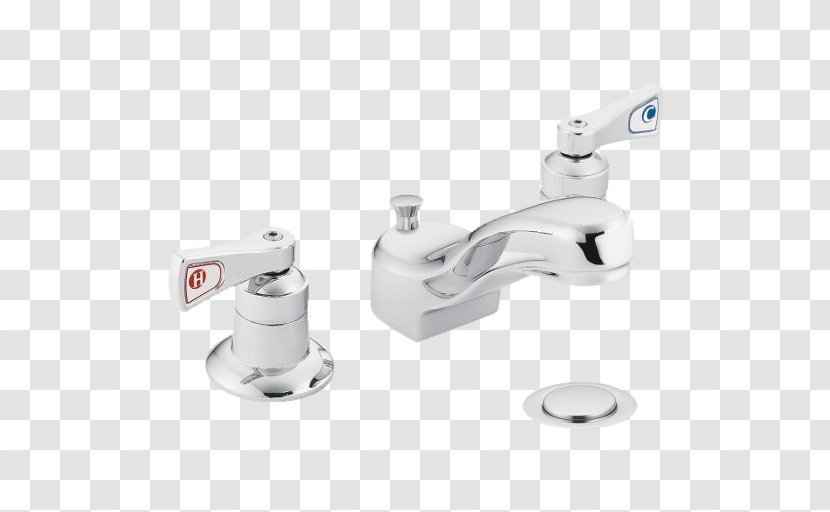 Faucet Handles & Controls Moen Commercial Handle Lavatory Sink Bathroom - Laboratory Dish Tubs Transparent PNG