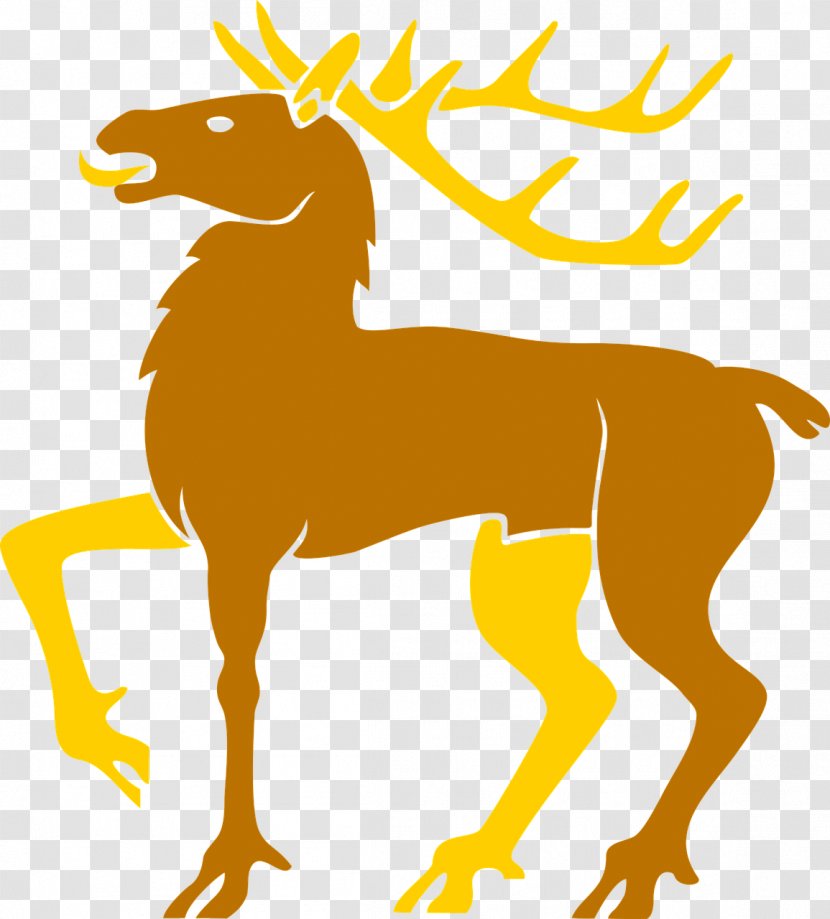 Red Deer Moose Mustang Clip Art - Horse Transparent PNG