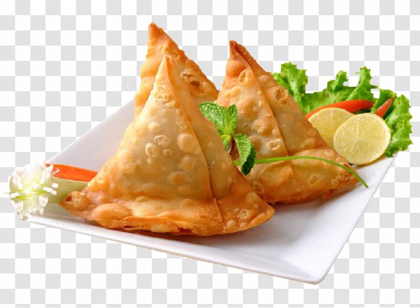 Indian Cuisine Samosa Vegetarian Spice Hub Kitchen Tandoori Chicken - Breakfast Transparent PNG