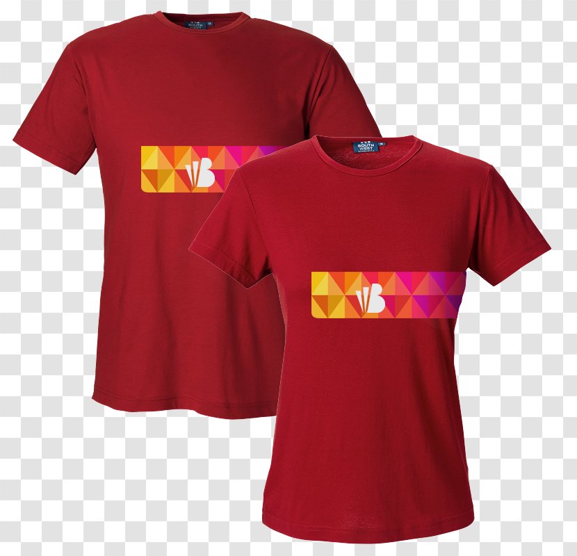 T-shirt Sleeve Maroon - T Shirt - Opening Hazelnut Transparent PNG