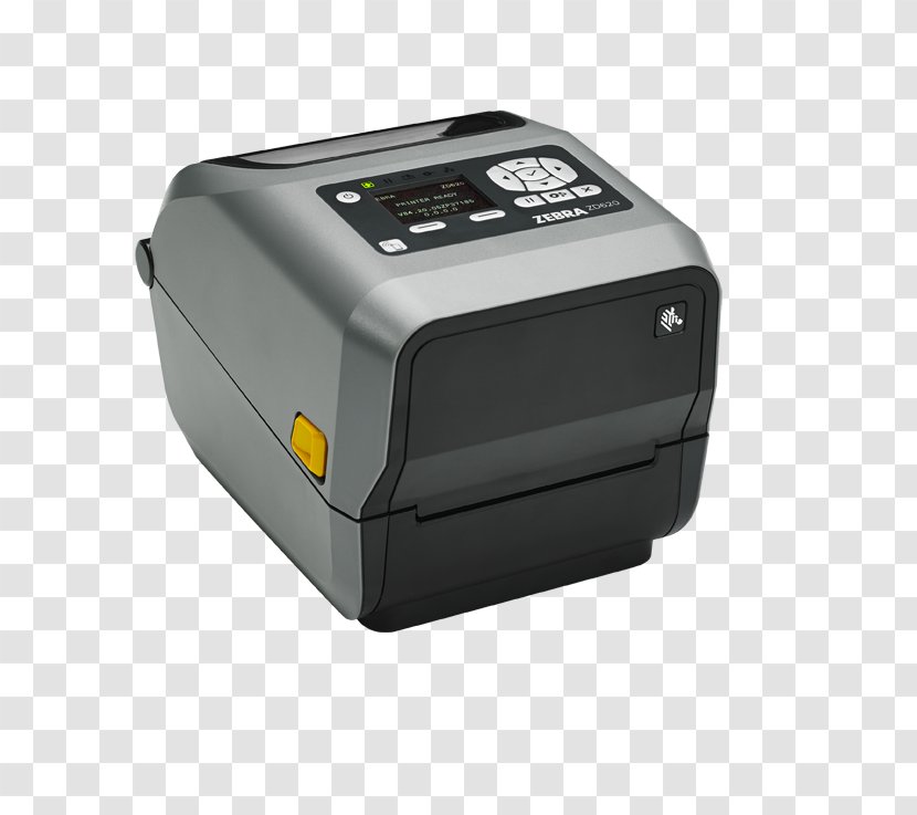 Label Printer Barcode Thermal-transfer Printing - Zebra Transparent PNG