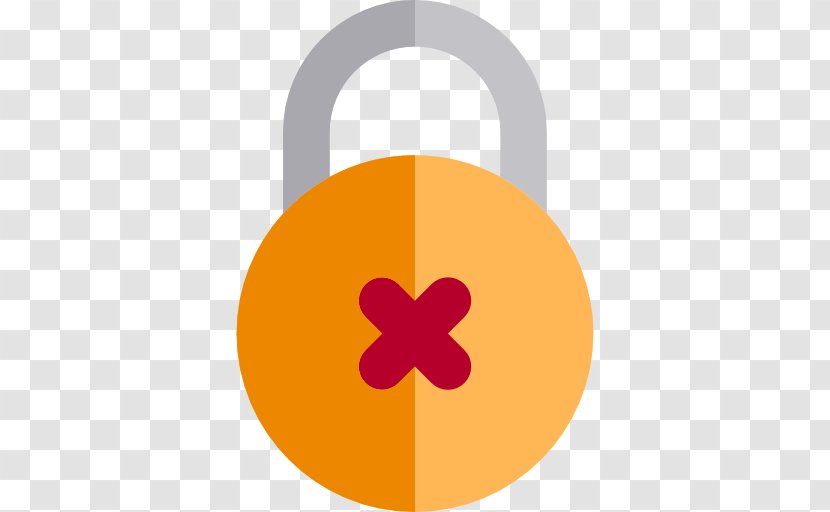 Wrong - Lock And Key - Orange Transparent PNG