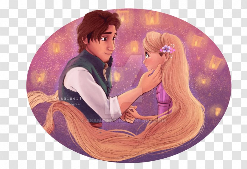 Rapunzel DeviantArt Tangled Fan Art - Flower - Cartoon Transparent PNG