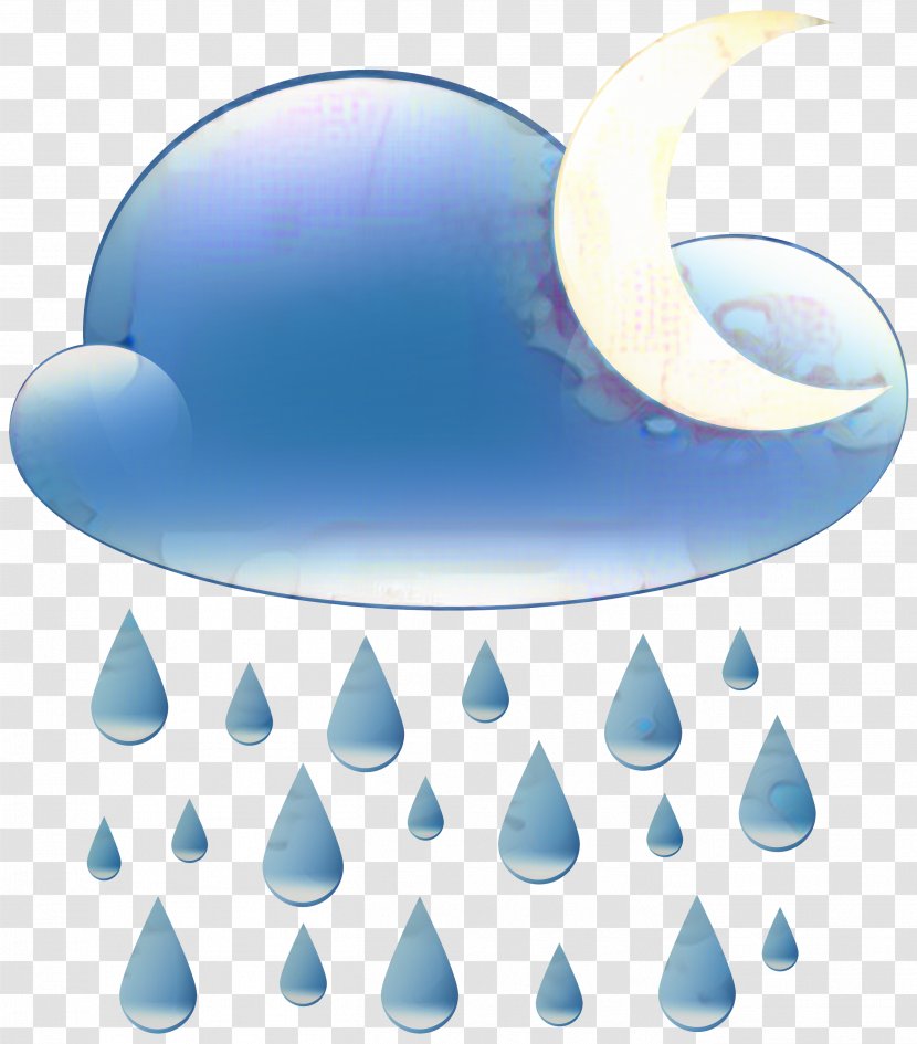 Clip Art Cloud Rain - Blue Transparent PNG