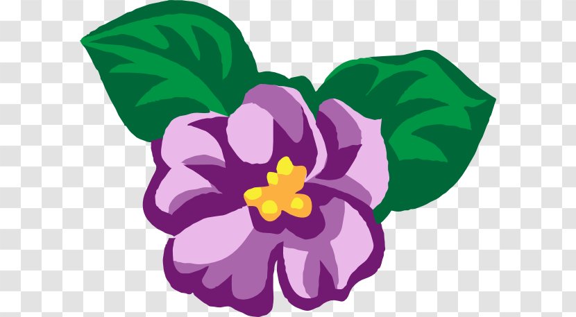 African Violets Clip Art - Pansy - Violet Cliparts Transparent PNG