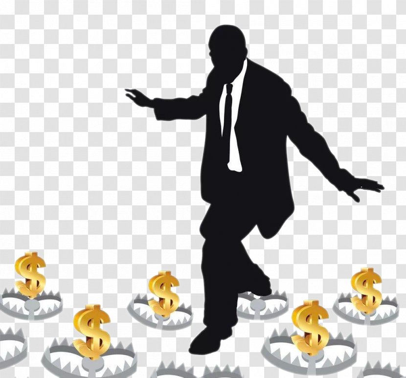 China Real Property Tax Marketing - Bird - Step On The Money Man Transparent PNG
