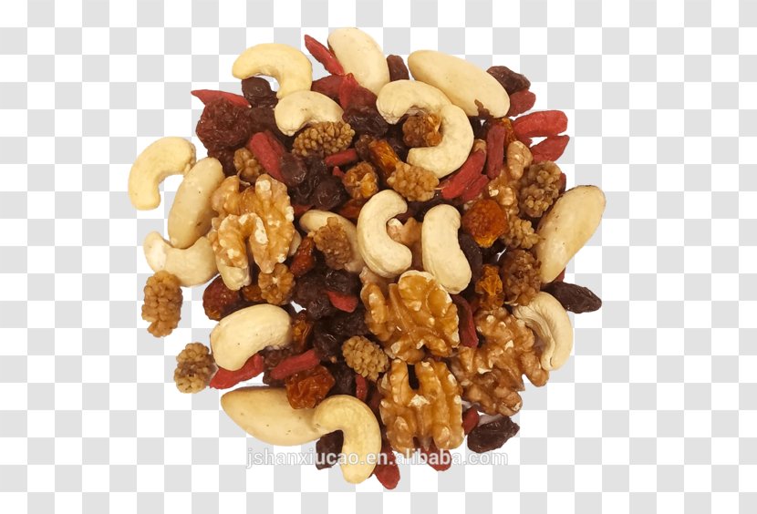 Raw Foodism Trail Mix Mixed Nuts Berries - Snack - Dried Fruit Granola Transparent PNG