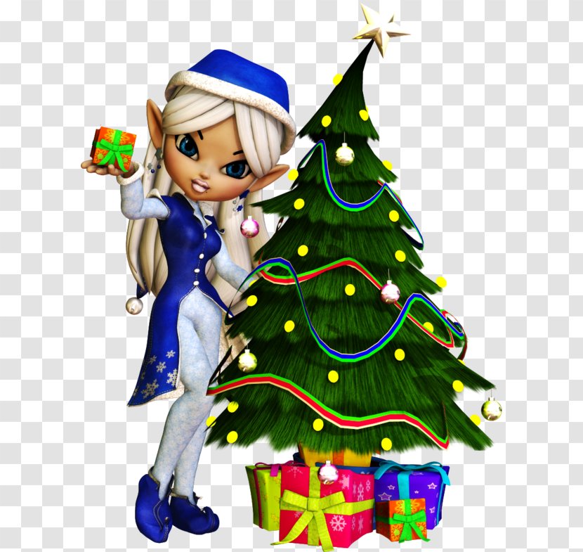 Christmas Elf Tree - Cookie Transparent PNG
