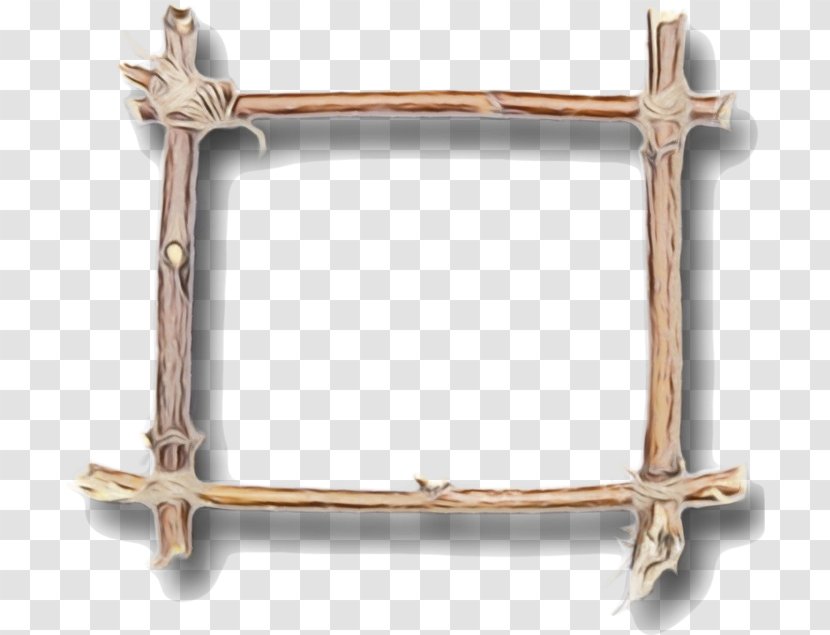 Happy Birthday Frame - Picture - Brass Metal Transparent PNG