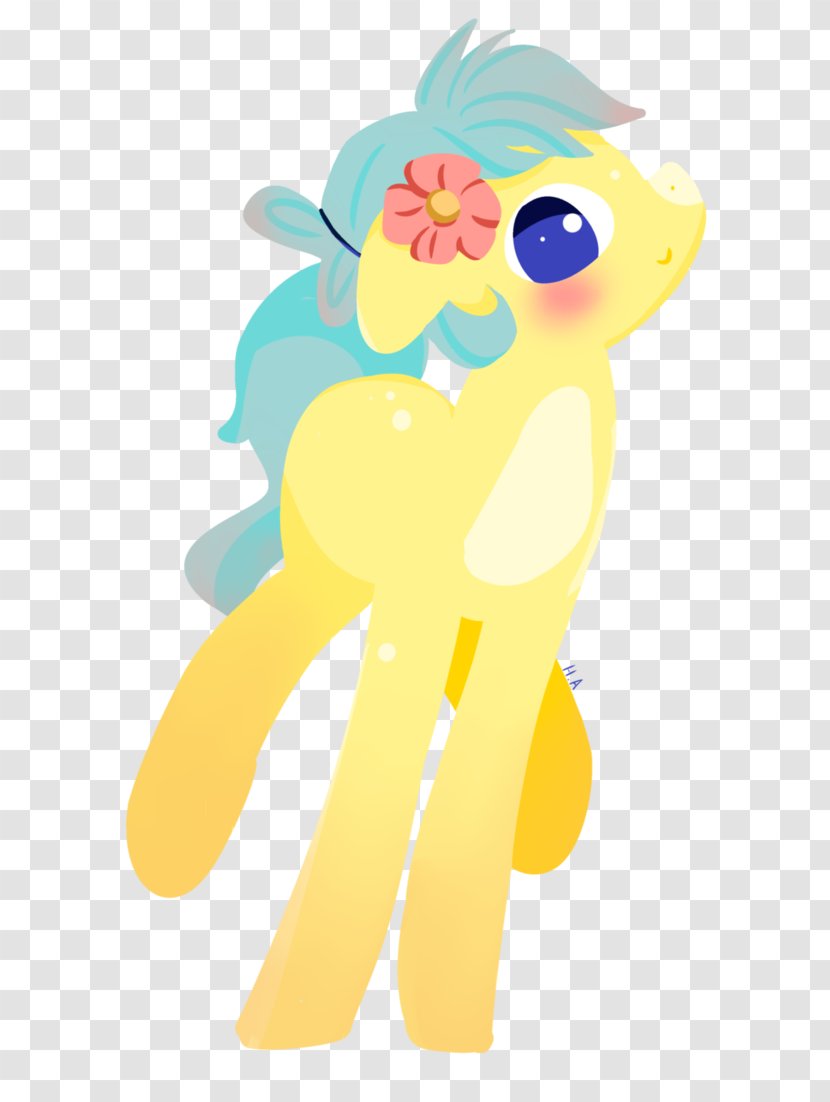 Horse Illustration Clip Art Product Character - Yellow Transparent PNG