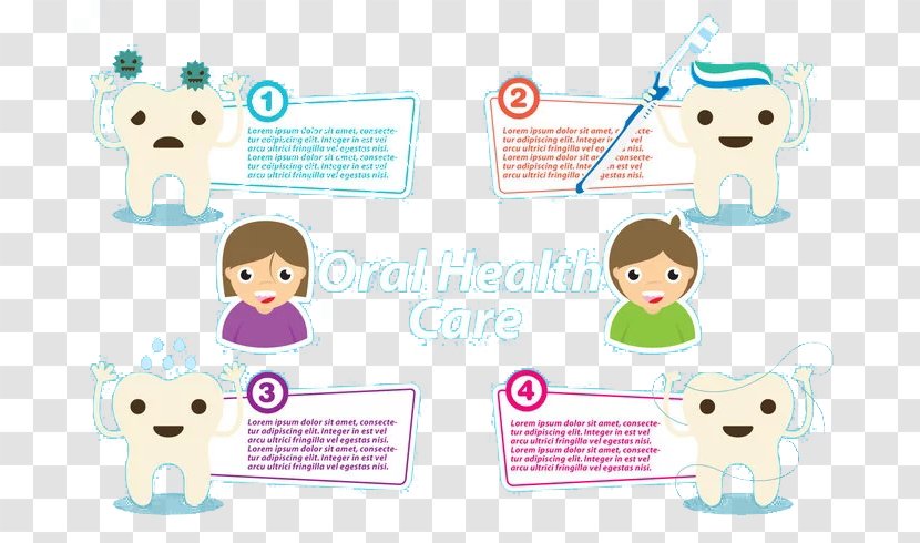 Health Child Clip Art - Designer - Cartoon Children Teeth Healthy Transparent PNG