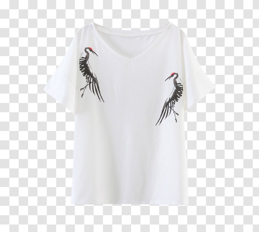 T-shirt Sleeve Clothing Neckline - Tshirt - Slit Transparent PNG