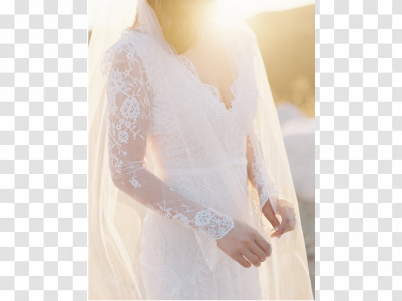 Wedding Dress Shoulder Gown Photo Shoot - Silhouette Transparent PNG