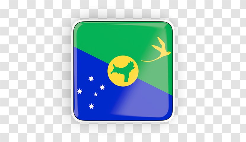 Flag Of Christmas Island Rectangle Green Font - Logo Symbol Transparent PNG