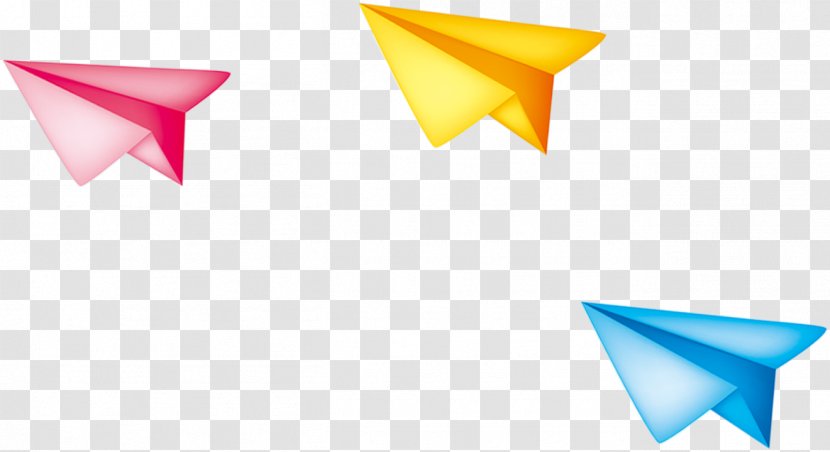 Paper Plane Airplane Transparent PNG