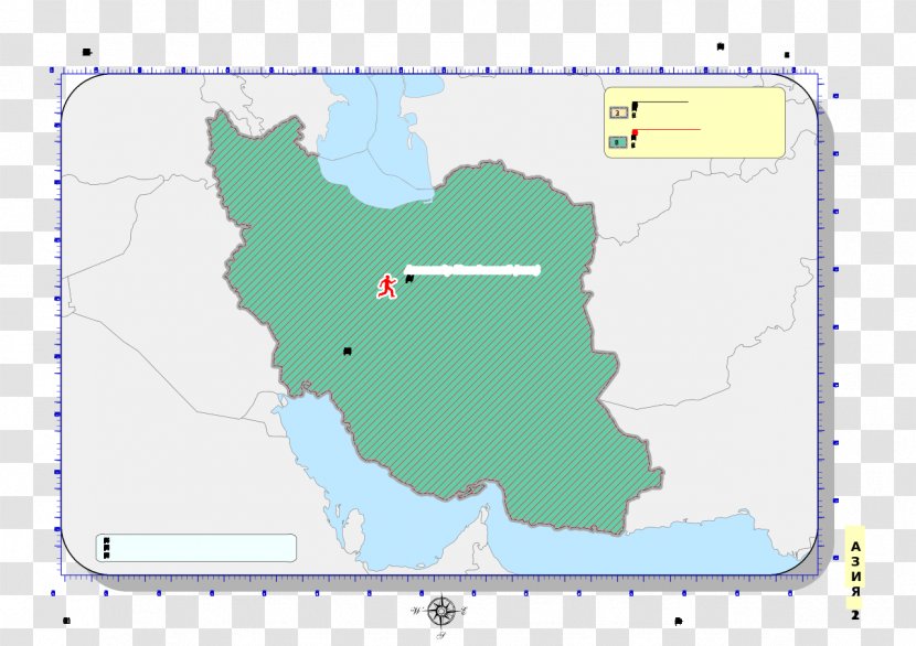 Iran Globe Vector Map - Land Lot Transparent PNG