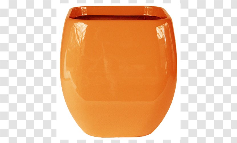 Vase - Orange - Copy The Floor Transparent PNG