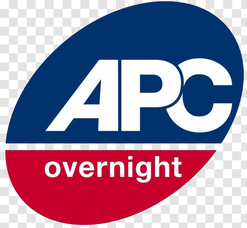 APC Overnight Courier Package Delivery Parcel - Text - Gold Handling Transparent PNG