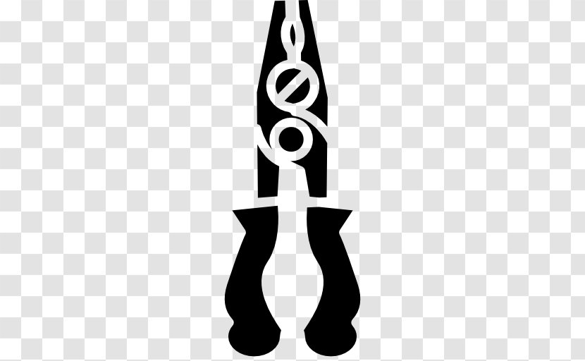 Hand Tool Pliers - Monochrome - Tools Transparent PNG