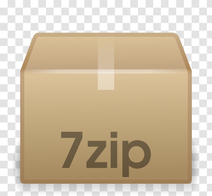 7-Zip 7z Data Compression - Winzip - Rectangle Transparent PNG