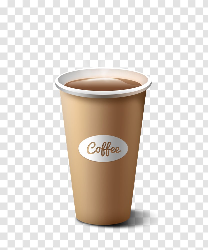 Coffee Cup Espresso Tea Paper - Paper-coffee,cup Cups Transparent PNG