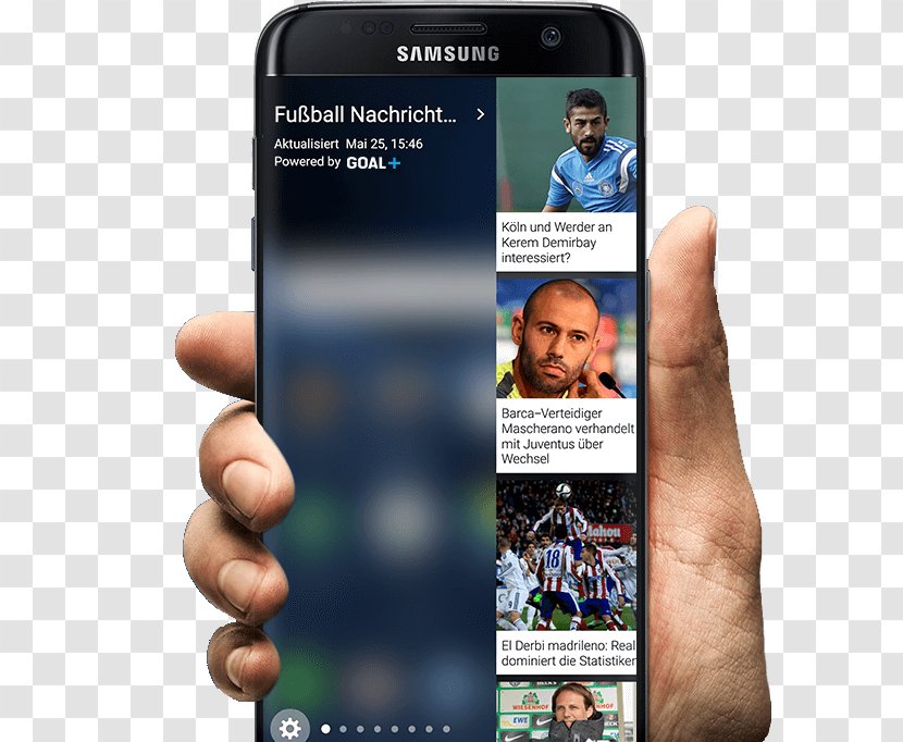 Smartphone Samsung Galaxy J6 J8 Android - Javier MASCHERANO Transparent PNG