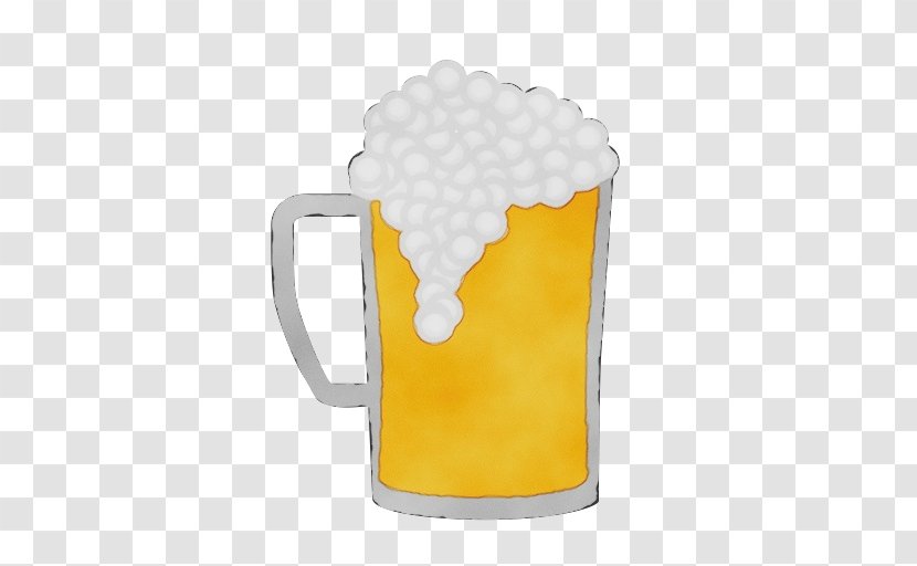 Mug Pint Glass Drinkware Beer Drink - Wet Ink - Tableware Transparent PNG