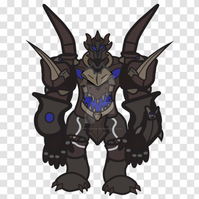 Demon Armour Dragon - Mecha Transparent PNG