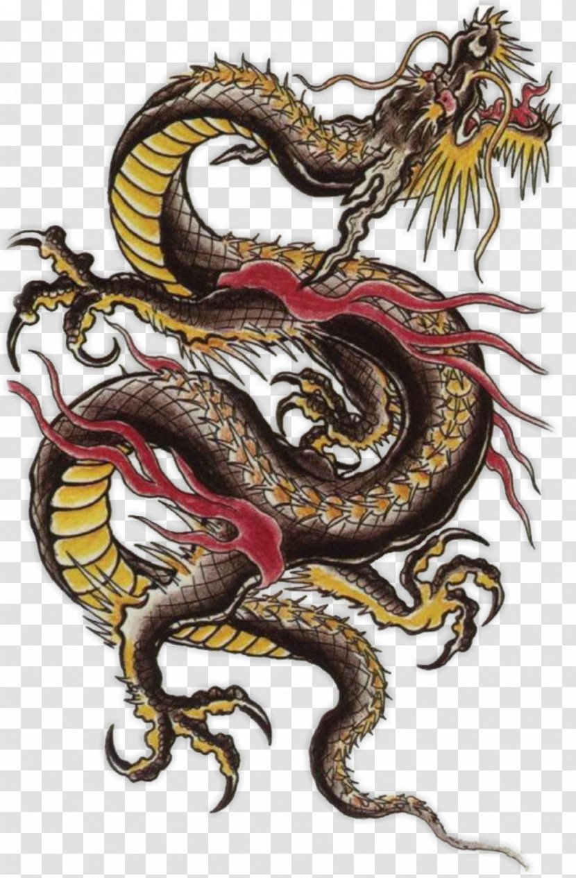China Chinese Dragon Dilong Ouroboros Transparent PNG