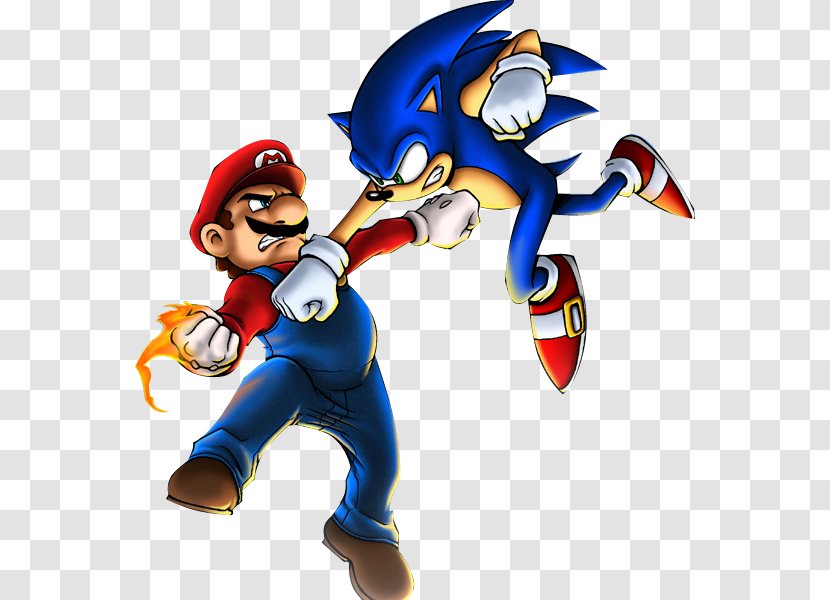 Mario & Sonic At The Olympic Games Super Bros. Hedgehog 2 - Video Game - Versus Transparent PNG