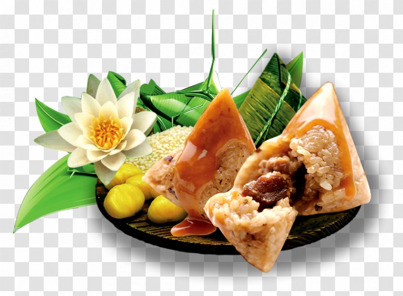Zongzi Dragon Boat Festival 端午 - Chinese Food - Finger Transparent PNG
