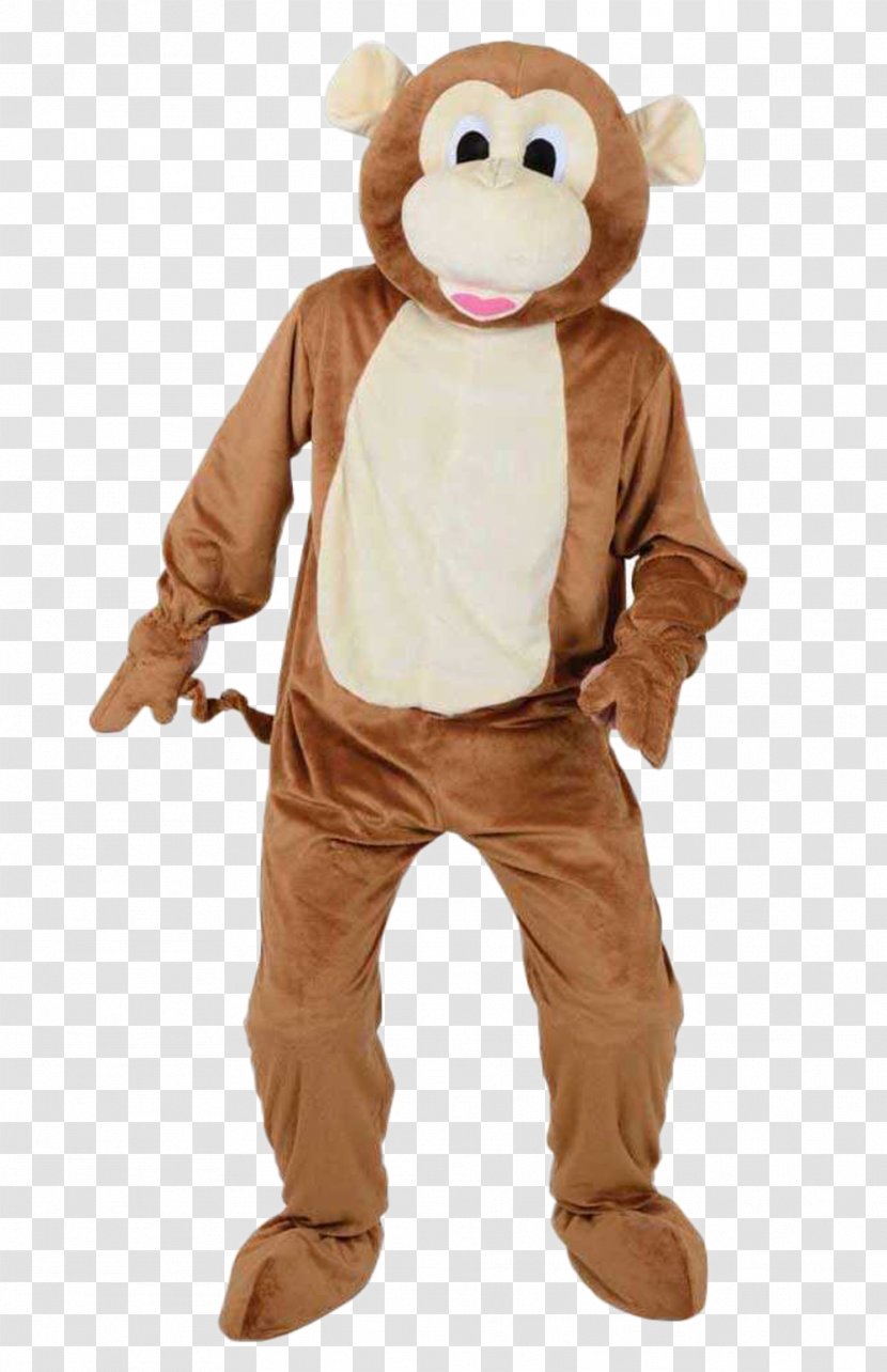 Costume Party Halloween Mascot Clothing - Heart - Monkey Transparent PNG