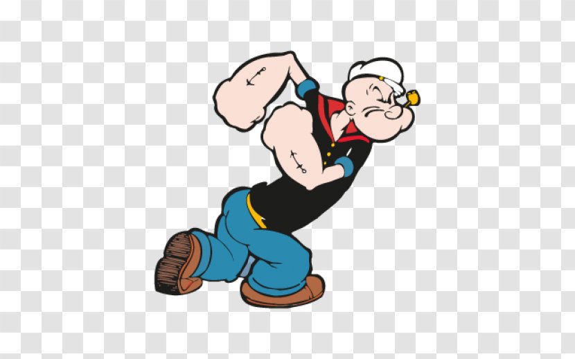 Olive Oyl Bluto Popeye Cartoon Character - Boy Transparent PNG