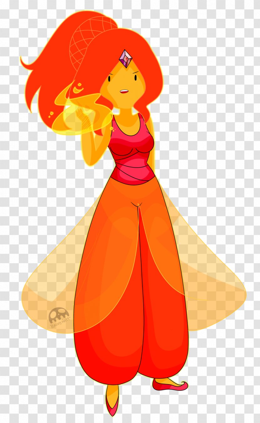 Flame Princess Bubblegum - Frame - Cartoon Transparent PNG