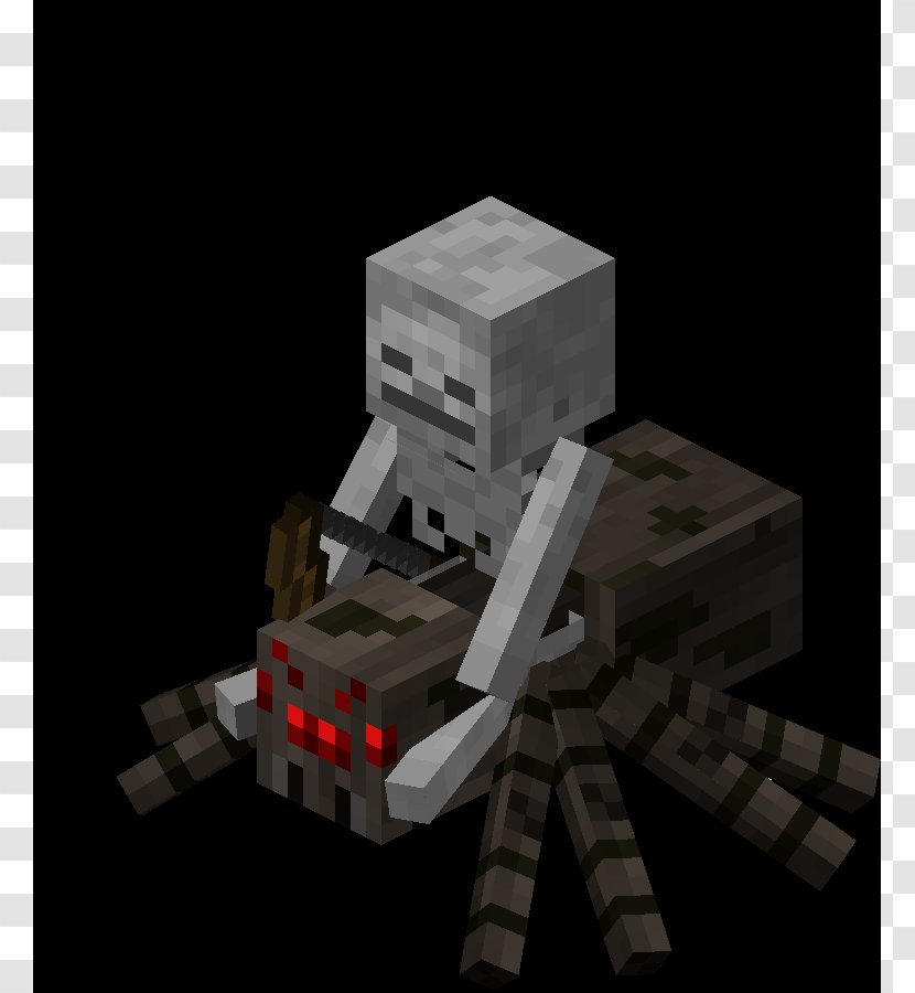 Lego Minecraft Jockey Skeleton Mob - Wiki - Mining Transparent PNG