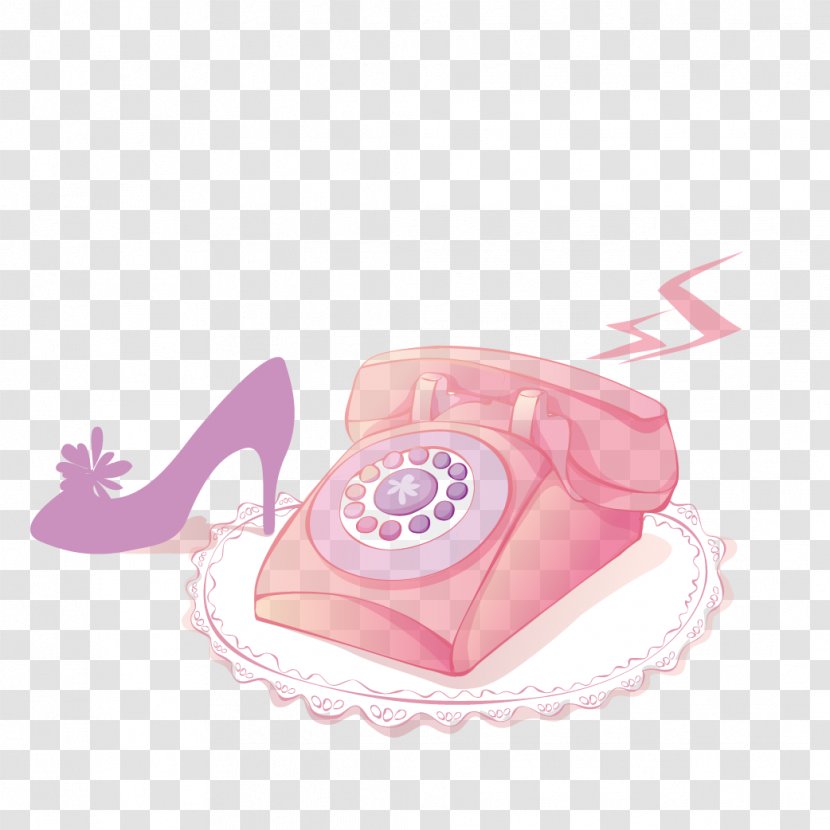 Icon - Photography - Pink Phone Transparent PNG