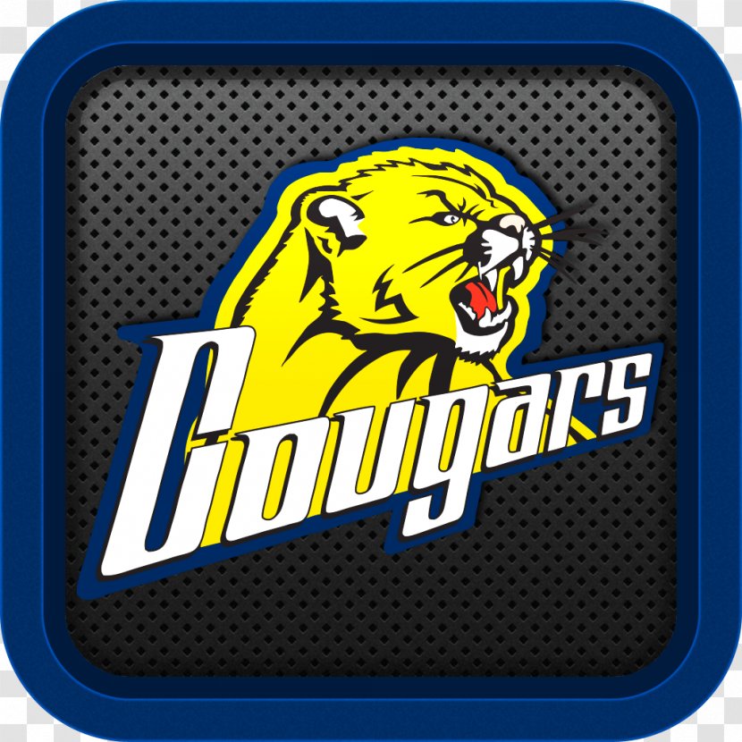 Spring Arbor University Cougars Men's Basketball Warner Mount Vernon Nazarene Of Michigan - Electric Blue Transparent PNG