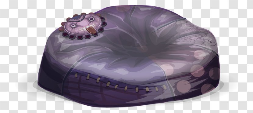 Table Chair Bean Bag Fauteuil - Large Purple Sofa Transparent PNG