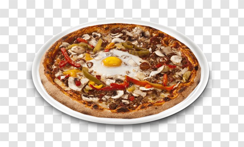 California-style Pizza Sicilian Merguez Mozzarella - Fun Transparent PNG