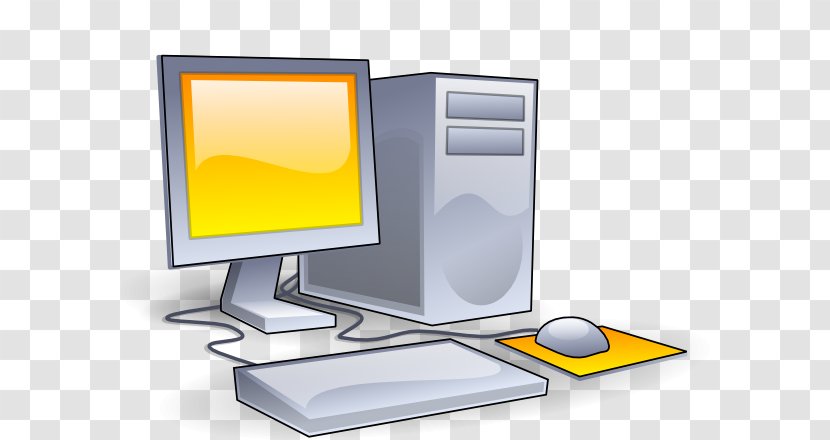 Desktop Computer Clip Art - Brand - Free Pictures Of Computers Transparent PNG